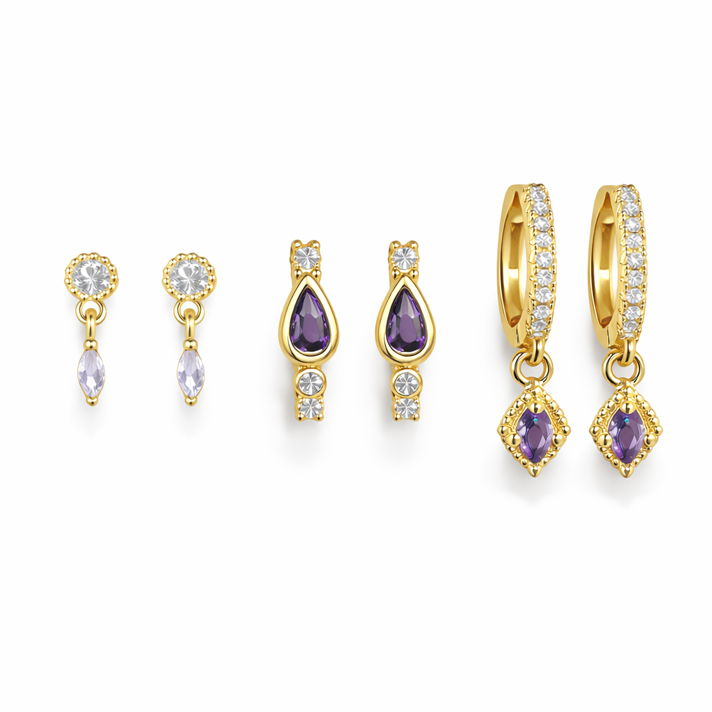 Zircon Earrings