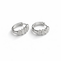 Small Silver Hoops