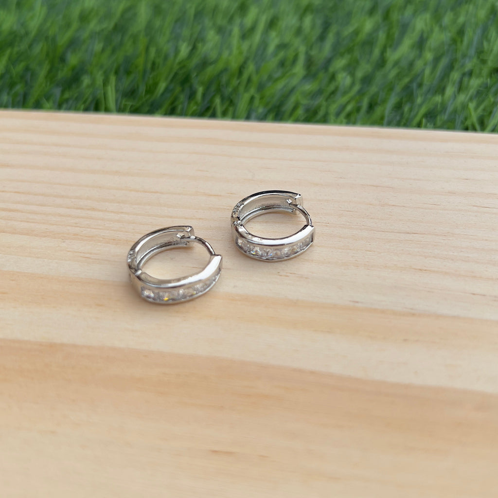 Small Sparkling Hoops