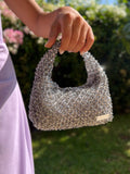“Celestial Aura” glass crystals bag
