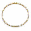 Gold Tennis Necklace
