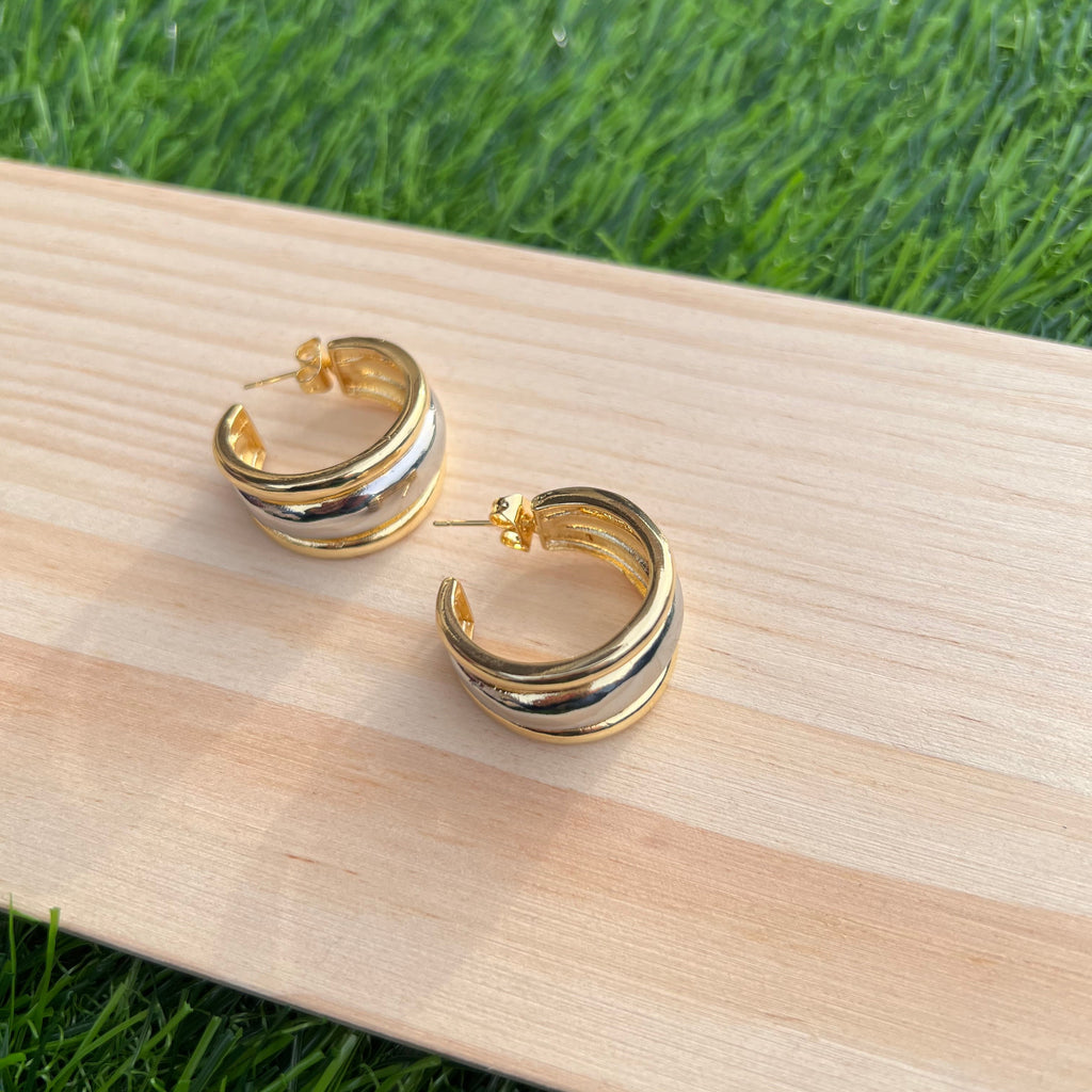 Two-Tone Hoops