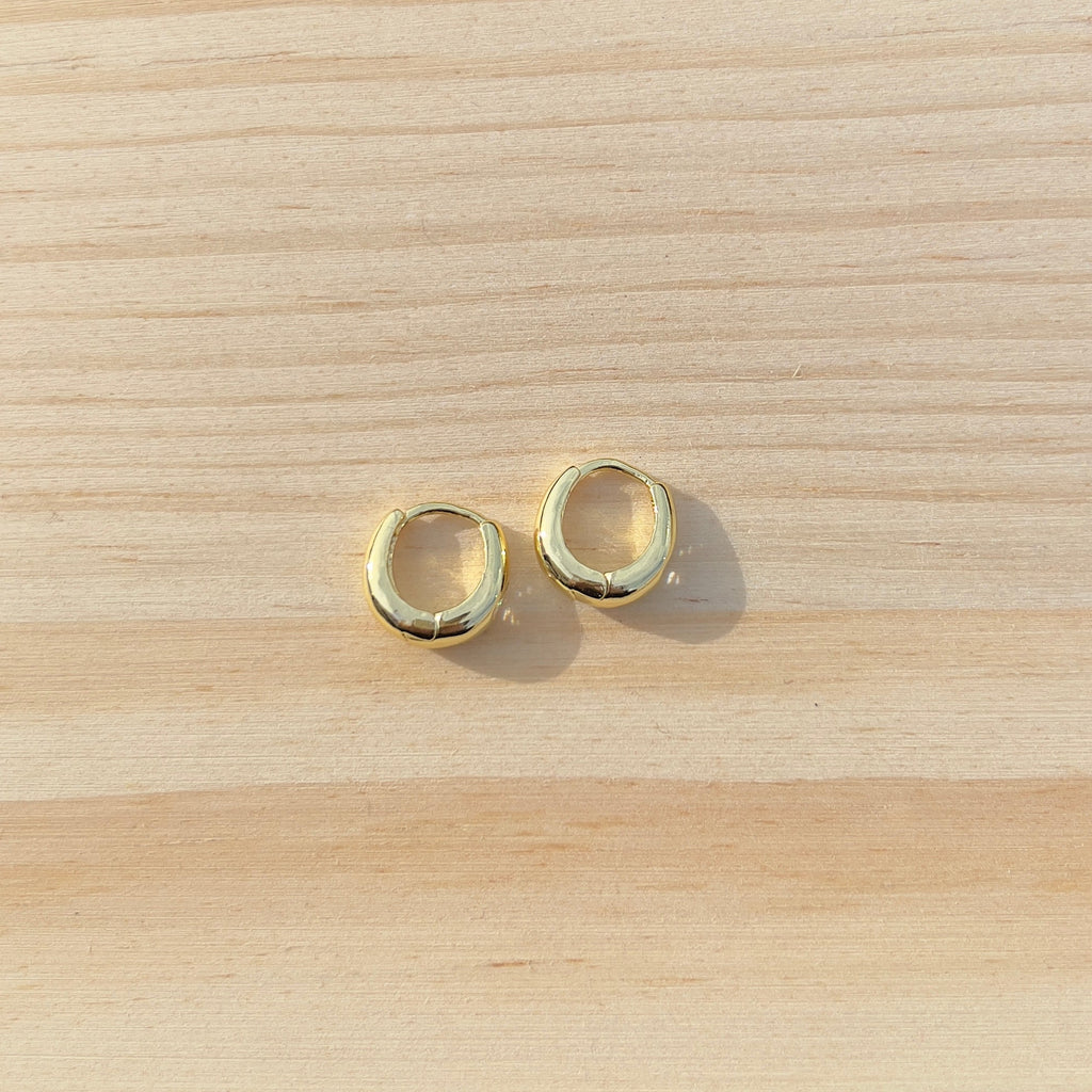 Zircon Mini Hoop Earrings