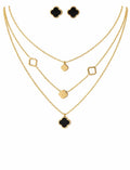 Layered Necklace + free earrings
