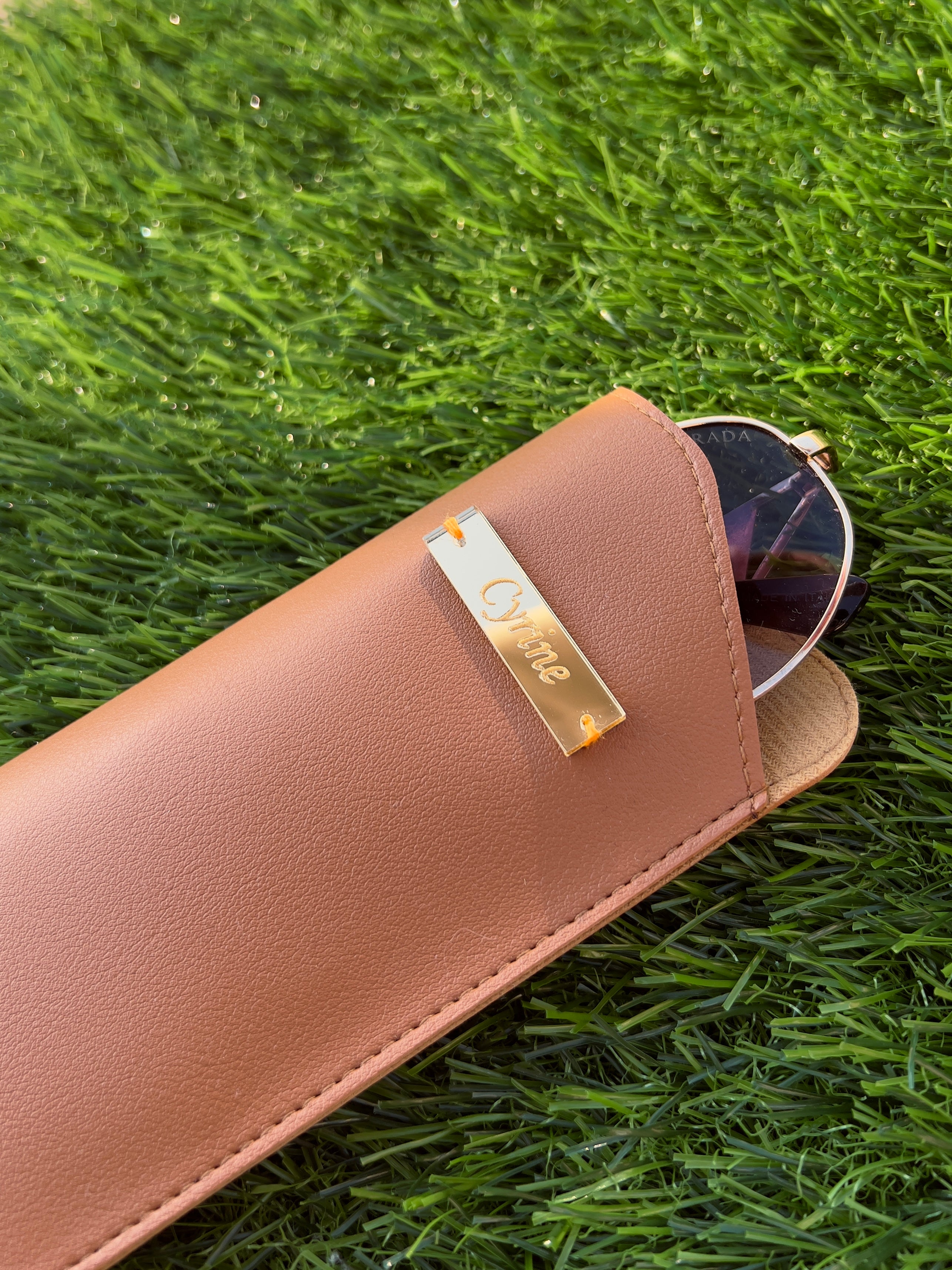 Leather Sunglasses Case