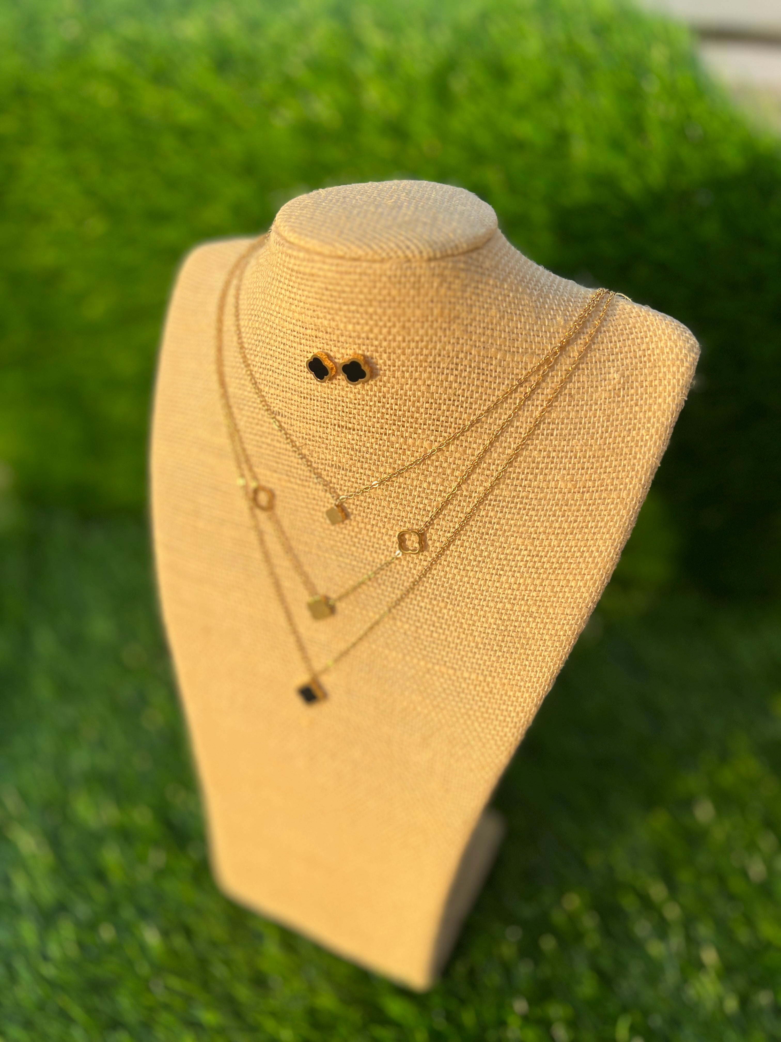 Layered Necklace + free earrings