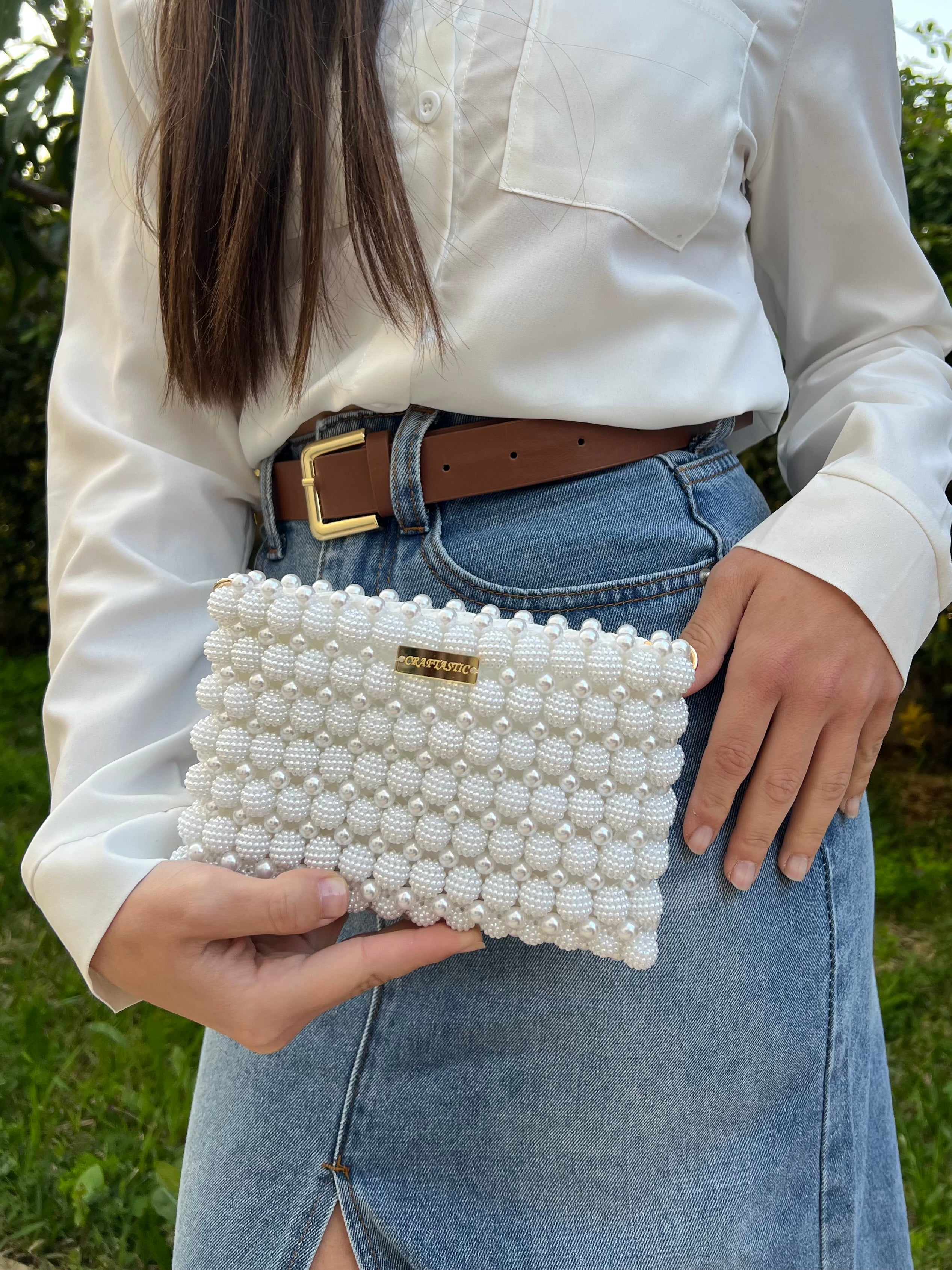 “Pure Charm” 2-in-1 beaded bag