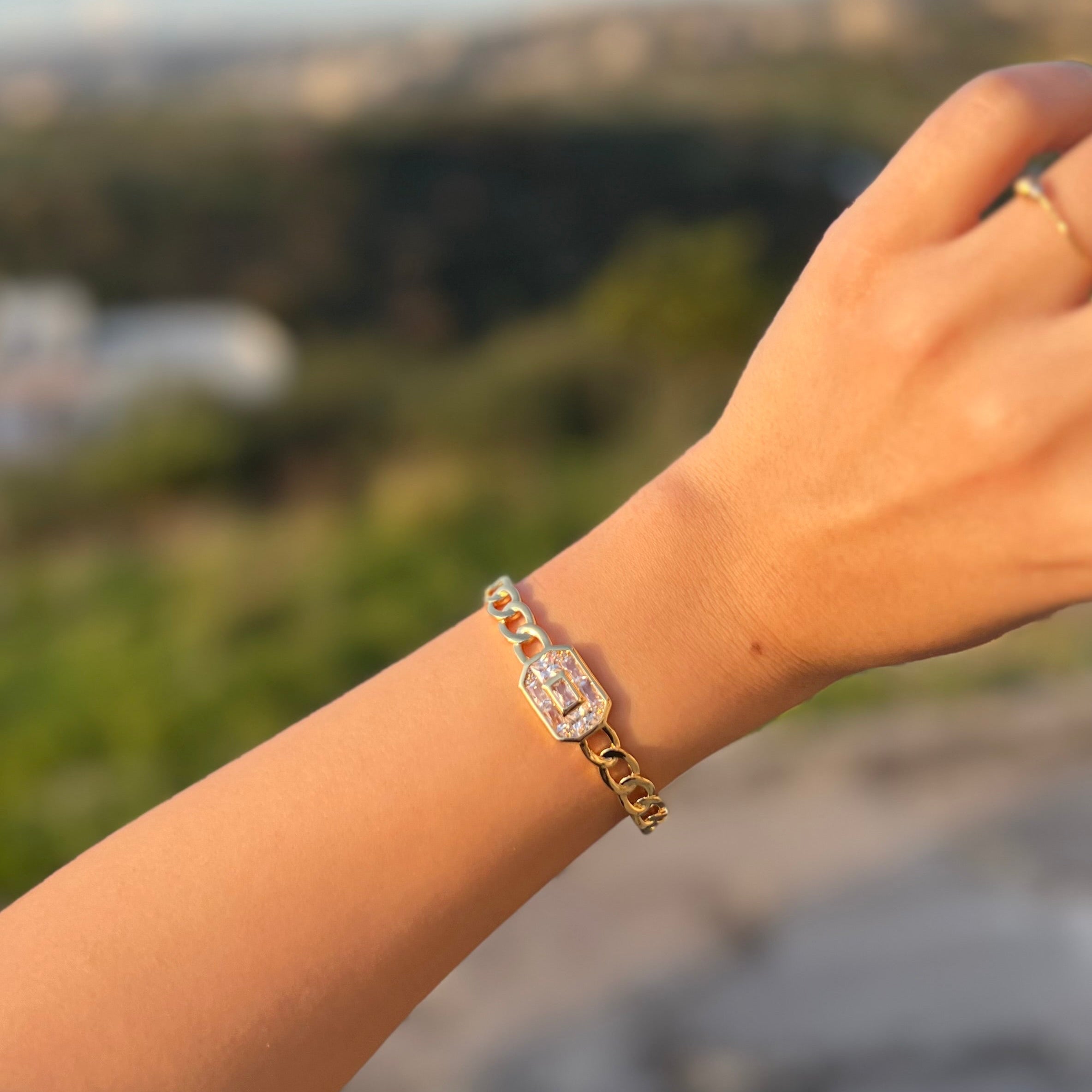 Chain Bangle - Waterproof