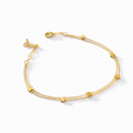 Stars 2 Layers Anklet