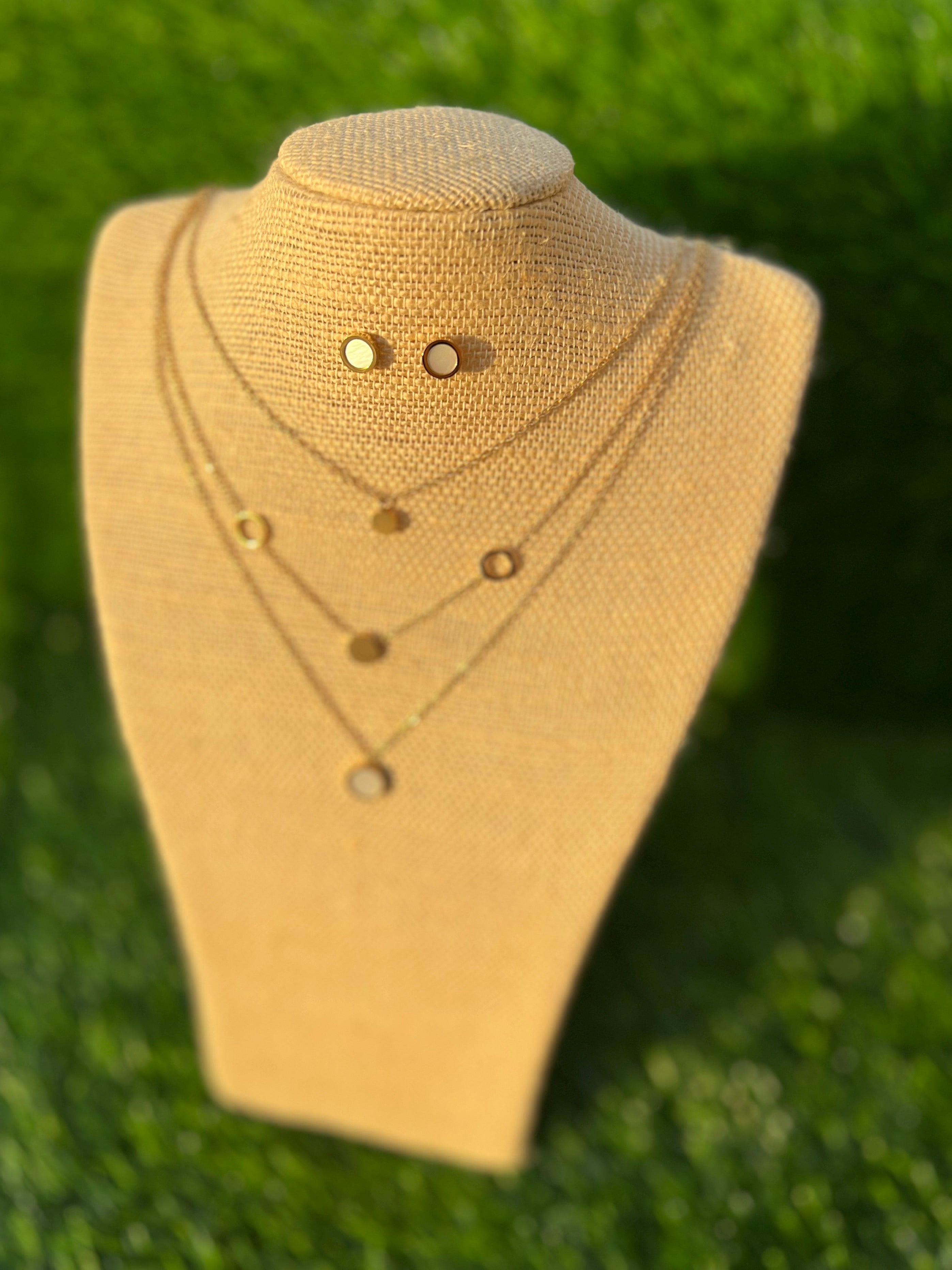 Layered Necklace + Free Earrings