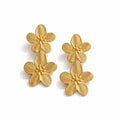 Flower Statement Earrings