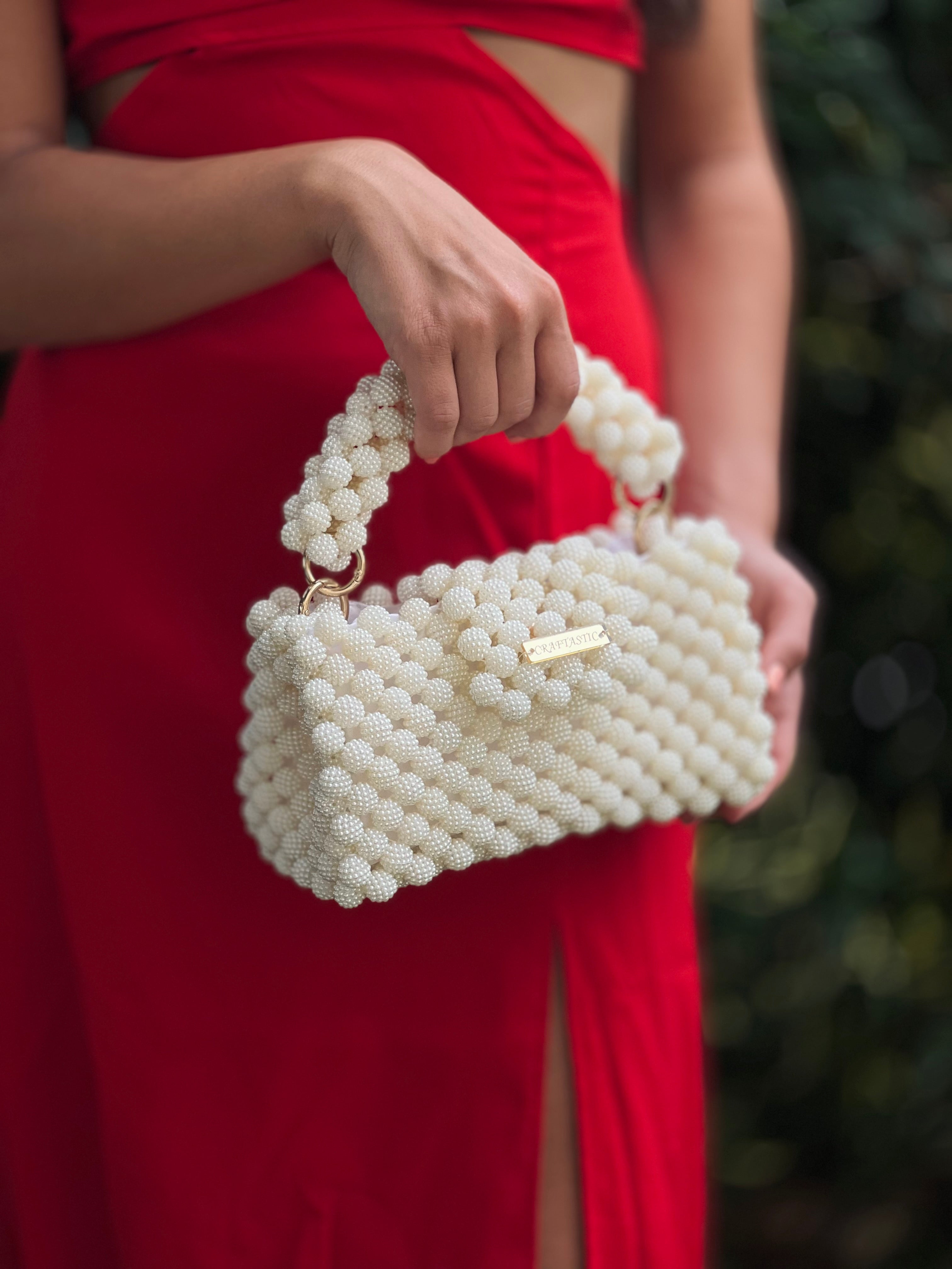 “Elara” Beaded Bag