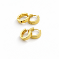 Golden Hoop Earrings