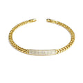 Zircon Chain Bracelet