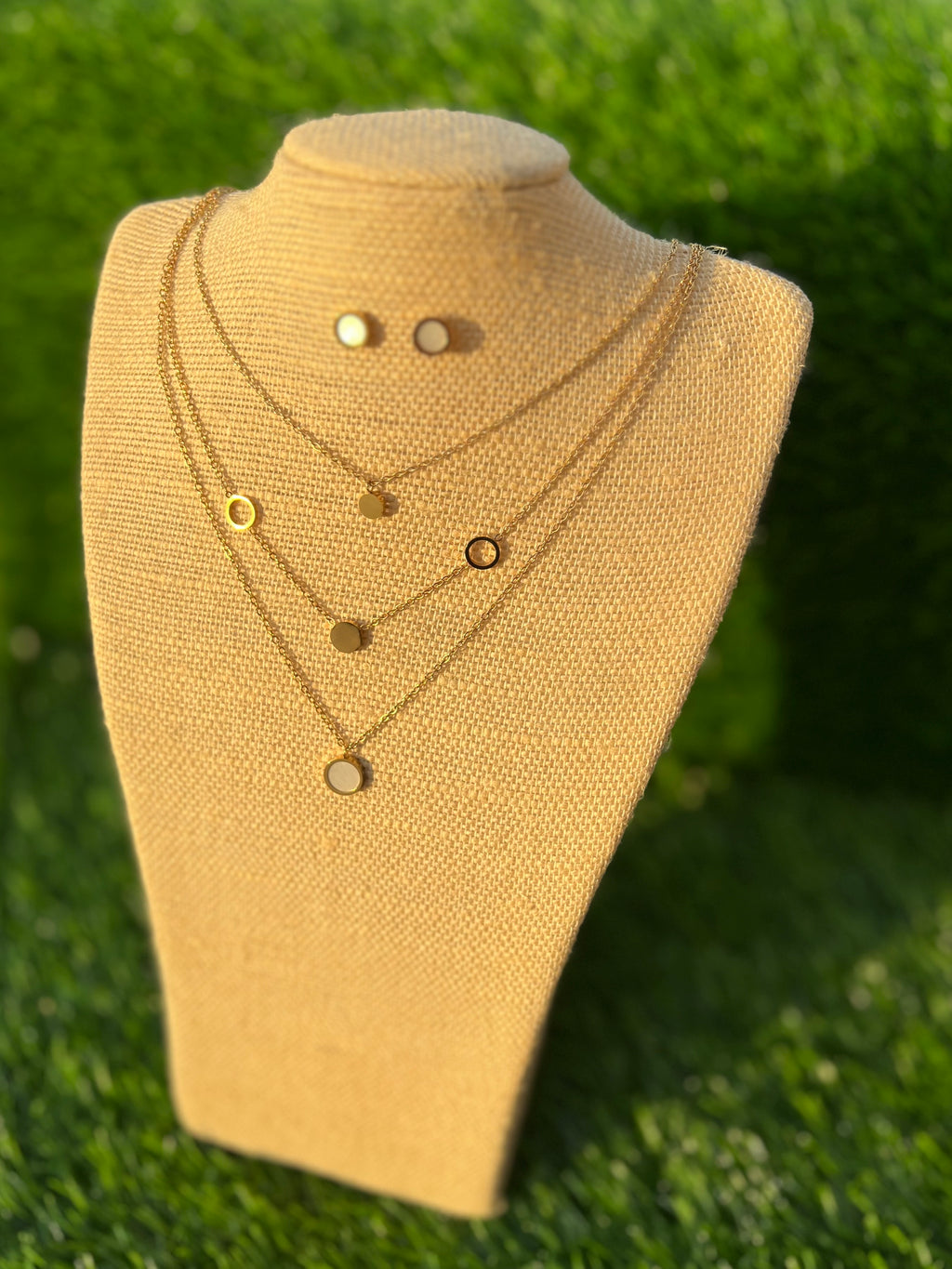 Layered Necklace + Free Earrings