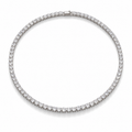 Silver Tennis Necklace