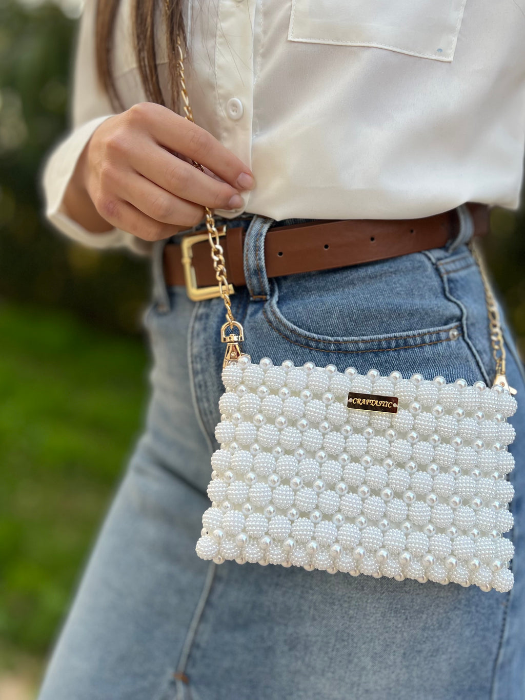 “Pure Charm” 2-in-1 beaded bag
