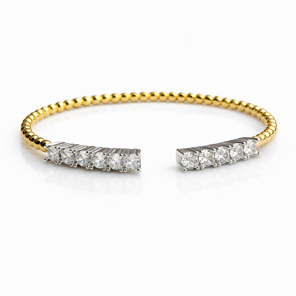 Adjustable Mixed Tennis Bangle