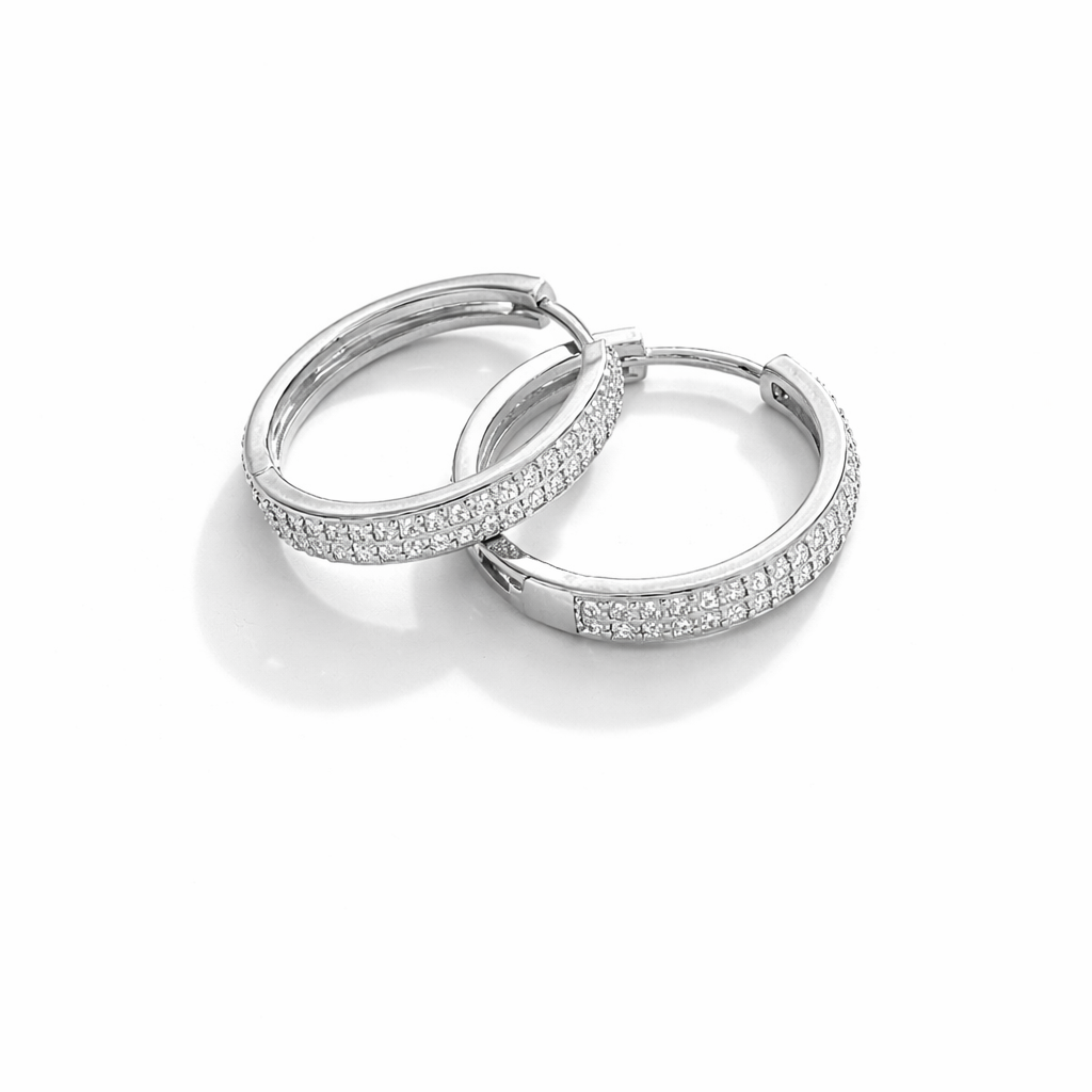 Zircon Hoops