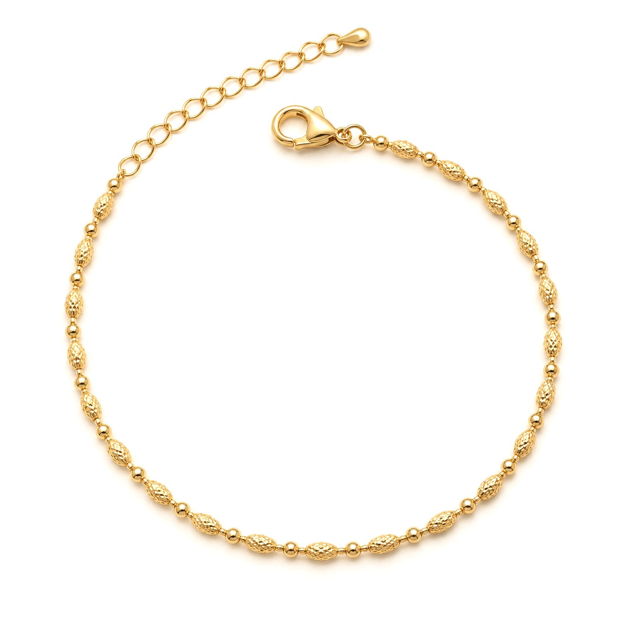Simple Gold Anklet