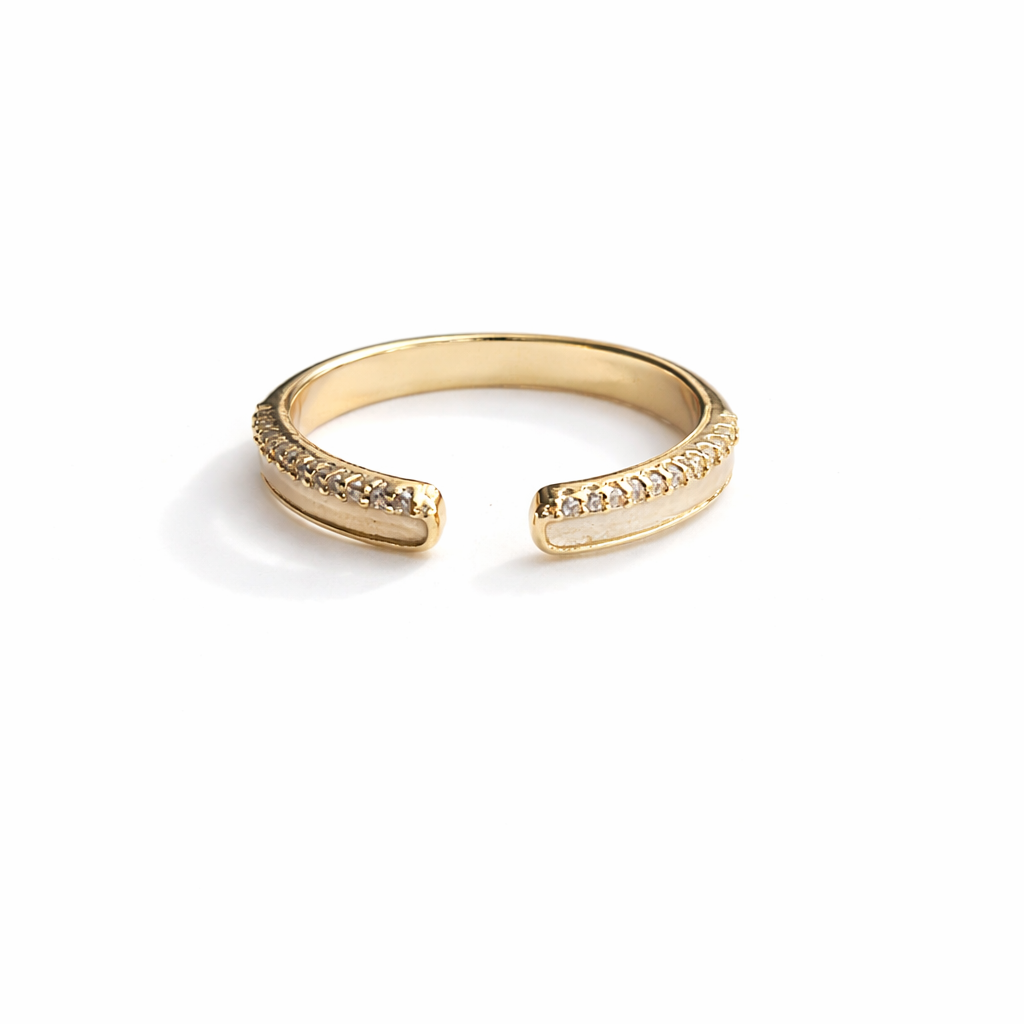 White & Gold mix