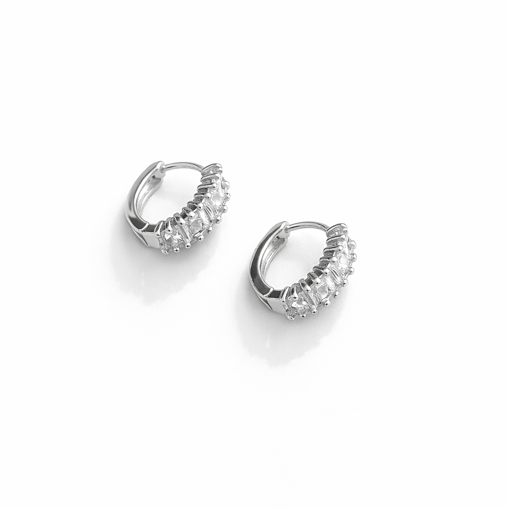 Small Silver hoops