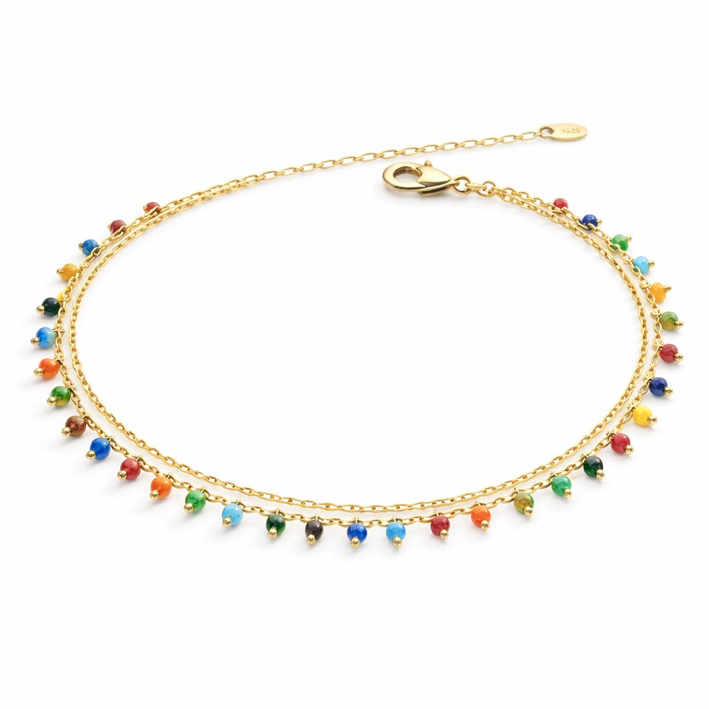 2 Layers - Colorful Anklet