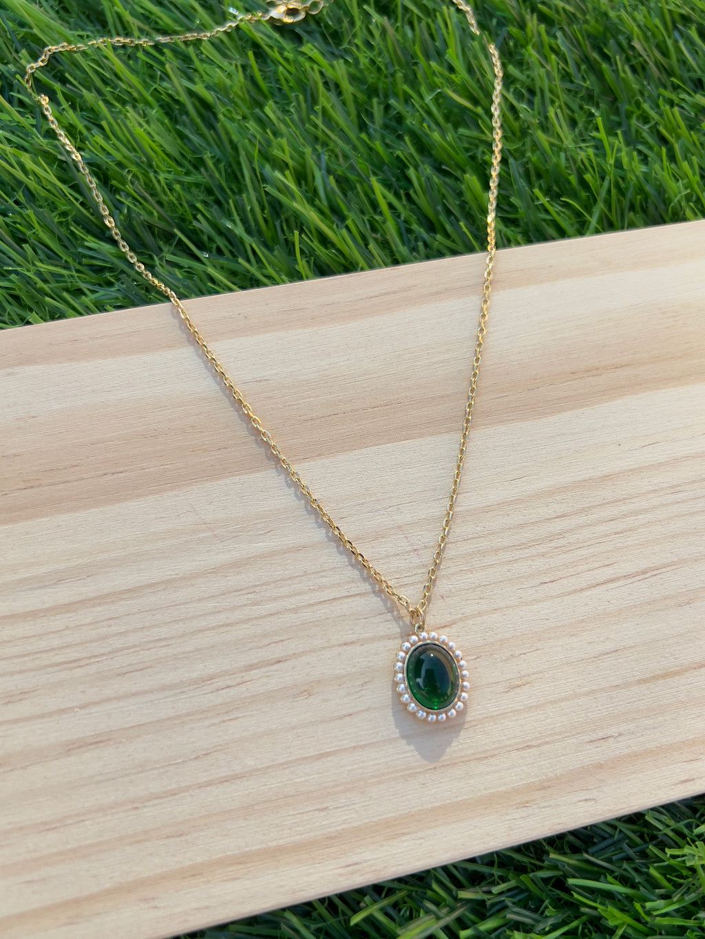 Emerald Pendant