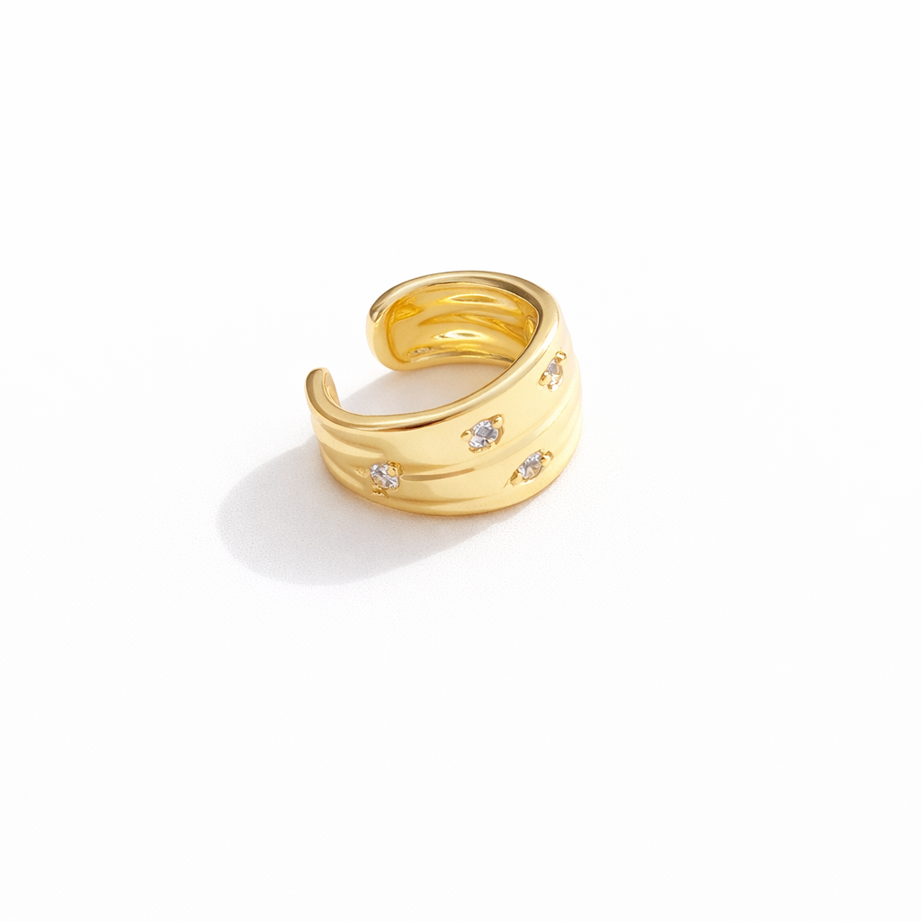 Ear Cuff - Zircon