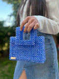“Oceana” Glass Crystals Bag