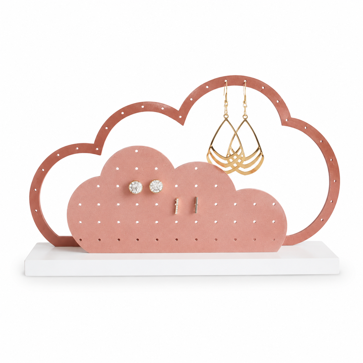 Earrings Display - Cloud Shape