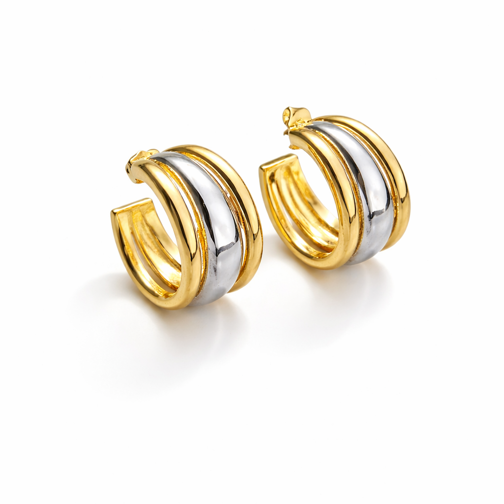 Two-Tone Hoops
