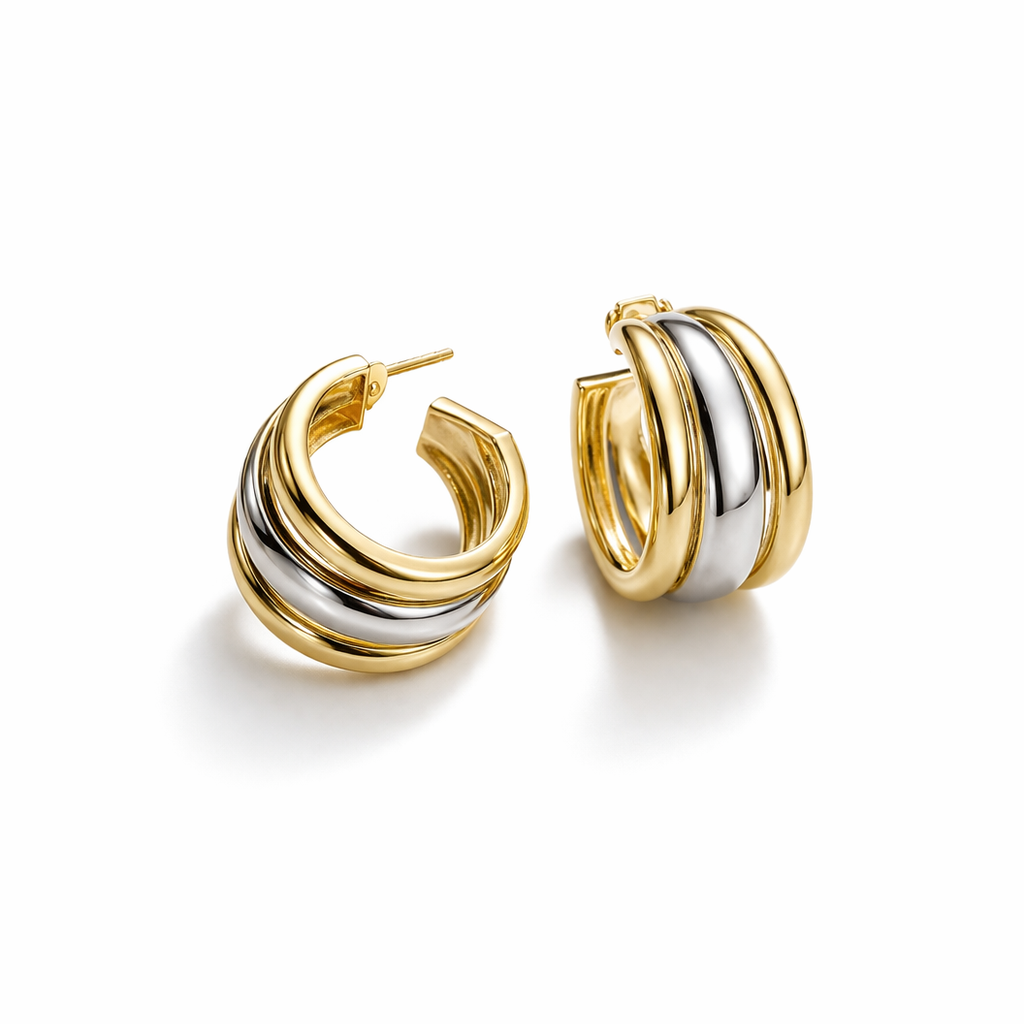 Two-Tone Hoops